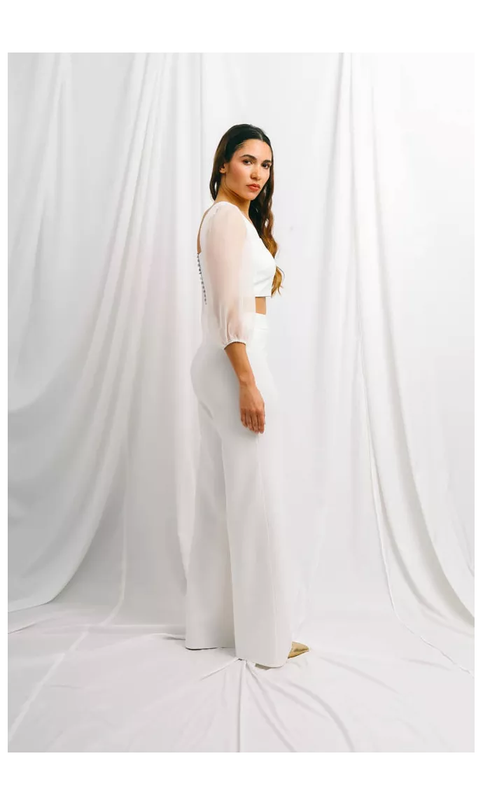 Le parfait pantalon de la mariée