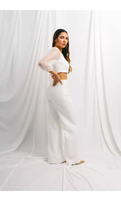 Le parfait pantalon de la mariée