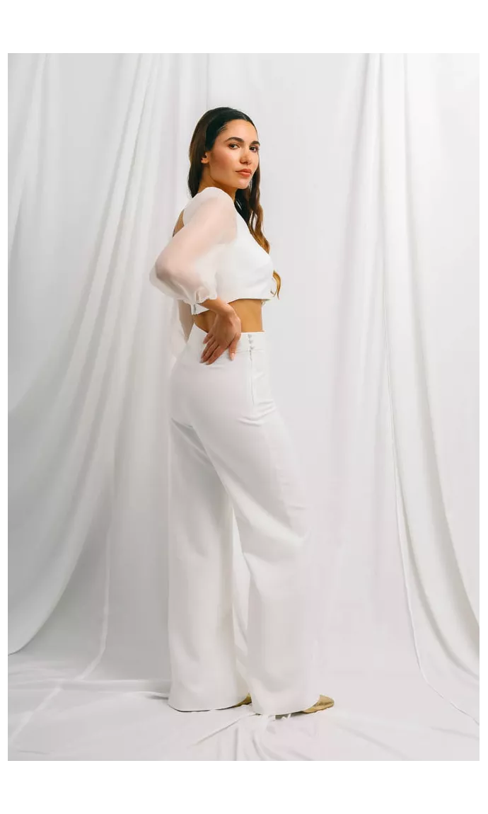 Le parfait pantalon de la mariée