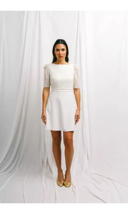 Civil wedding dress Clara