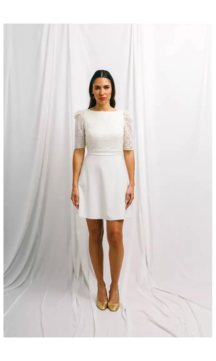 Civil wedding dress Clara