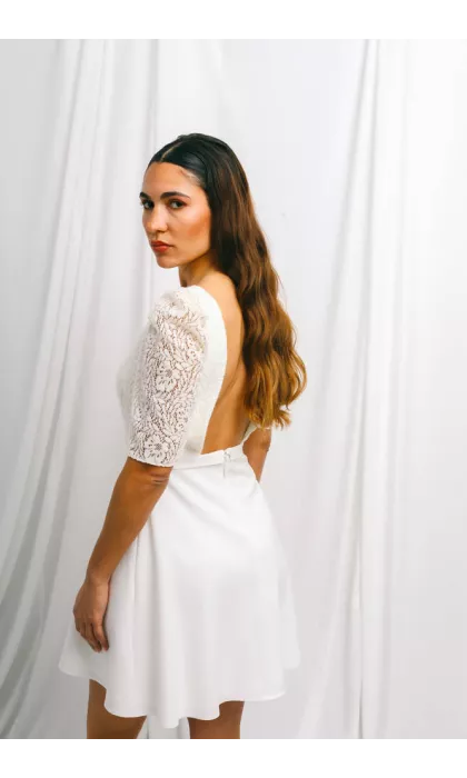 Civil wedding dress Clara