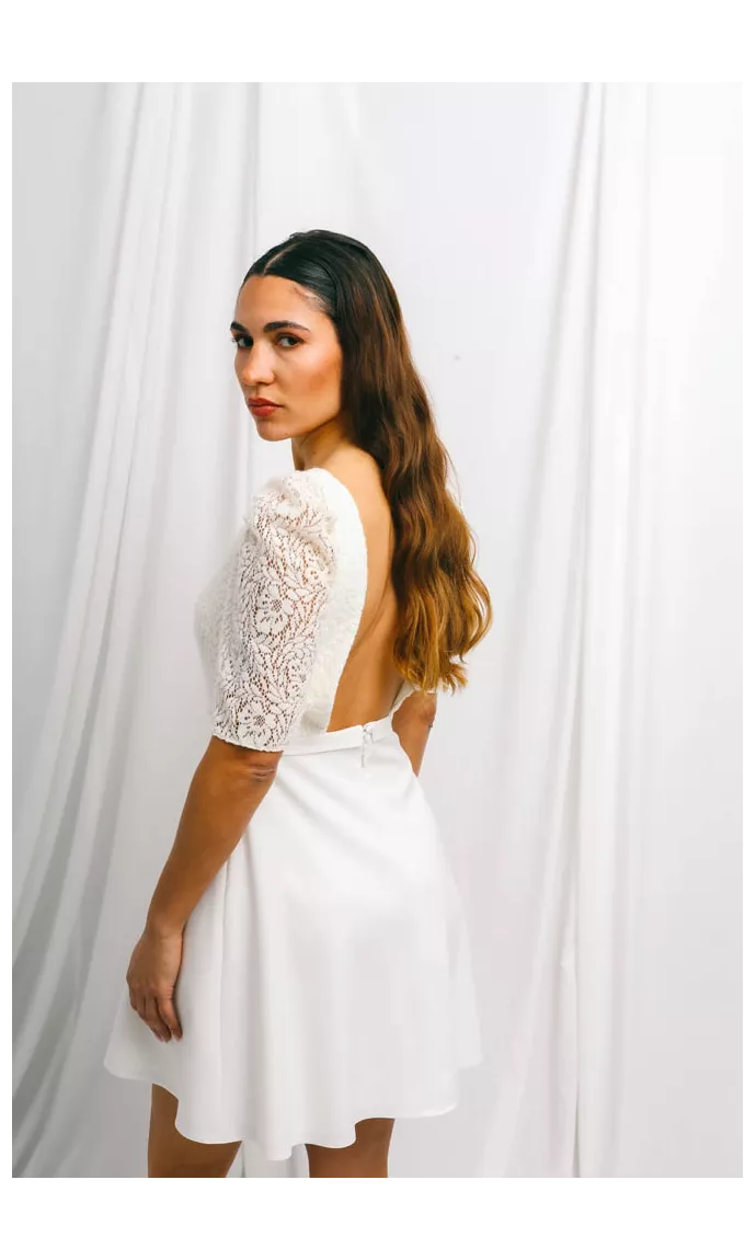 Civil wedding dress Clara