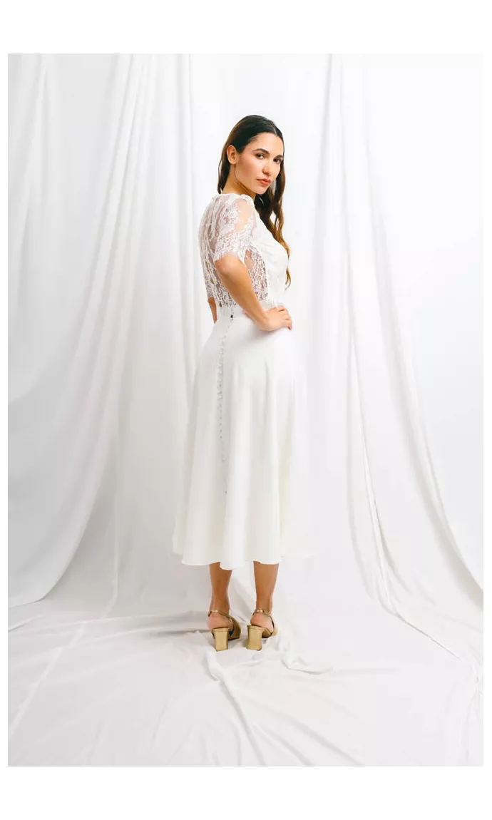 Jupe de mariage civil