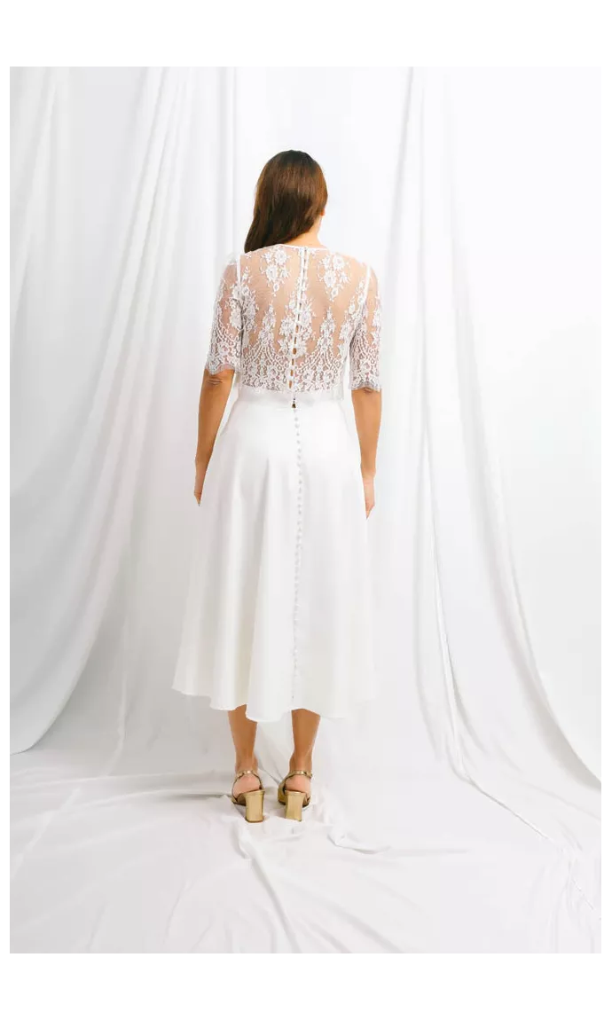 Jupe de mariage civil