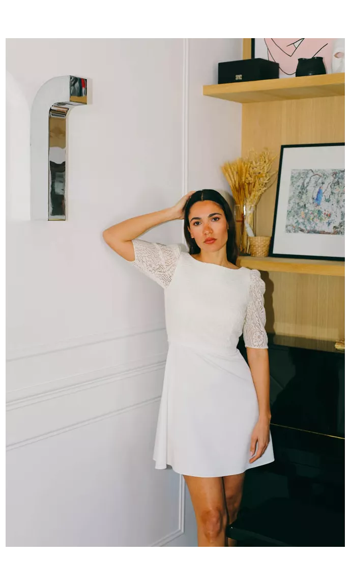 Civil wedding dress Clara