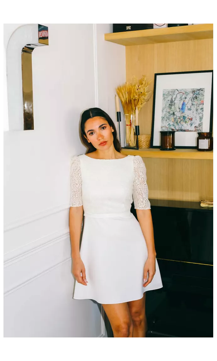 Civil wedding dress Clara