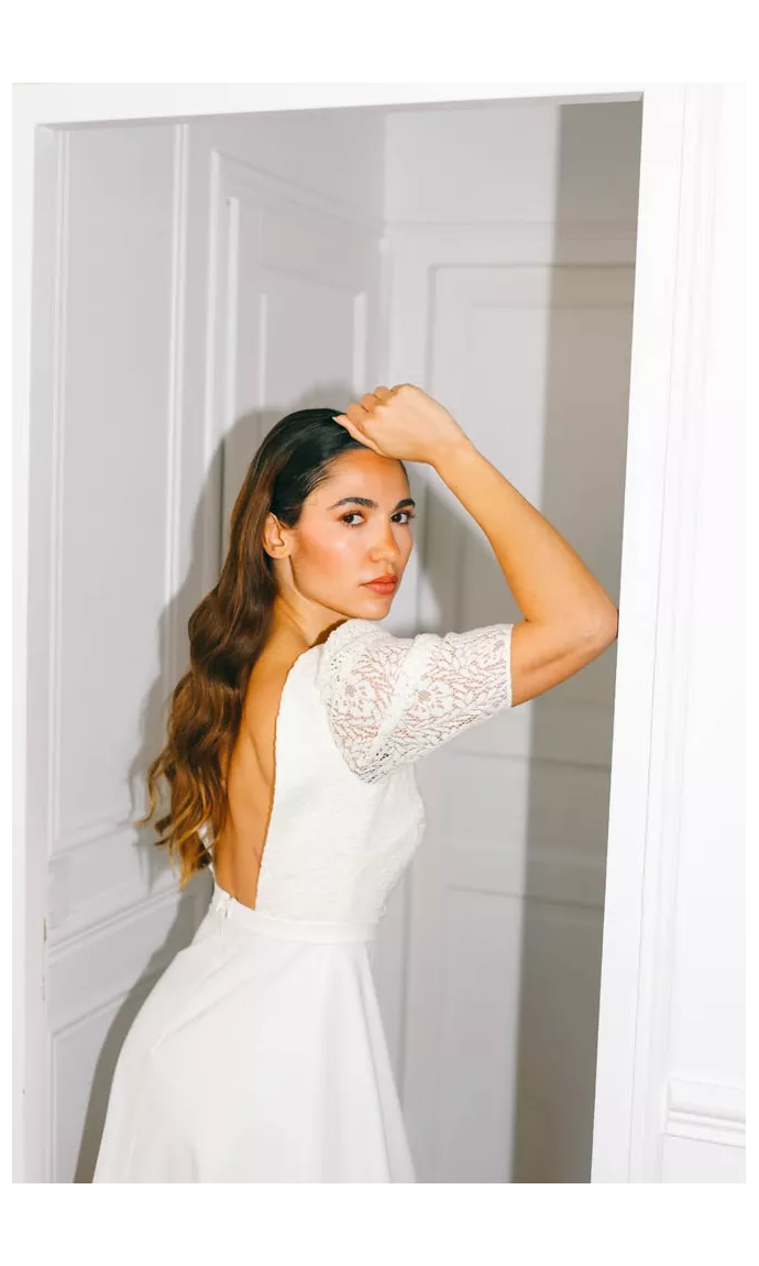 Civil wedding dress Clara