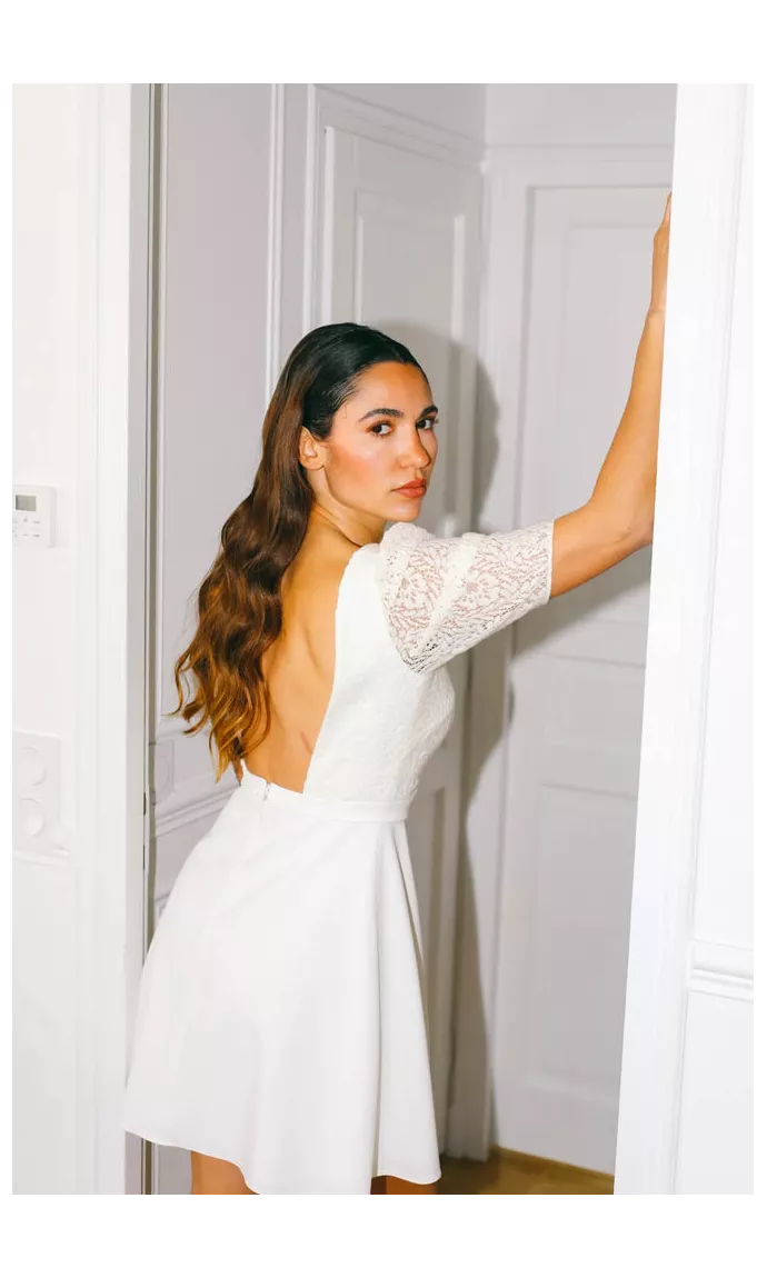 Civil wedding dress Clara