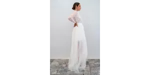 robe de mariée inspirée de celle de Chiara Feragni et de Pryanka Chopra