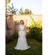 Robe de mariée Folk
