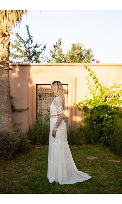Robe de mariée Folk