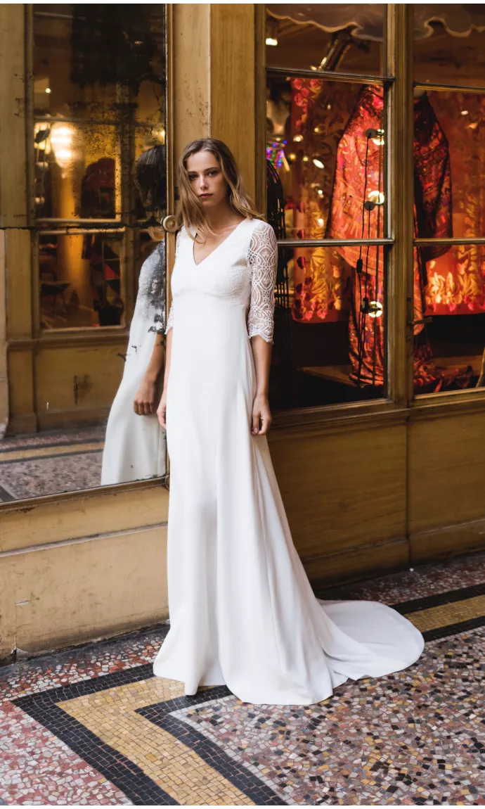 Lalique wedding dress