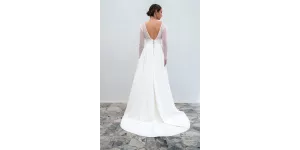 Robe de mariée couture singulière et romantique