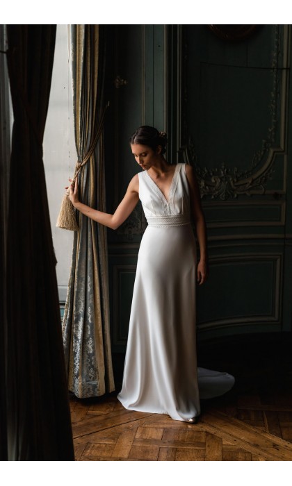The wedding dress Olympe