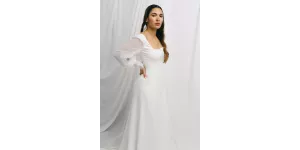 Lanterne, french vintage wedding dress