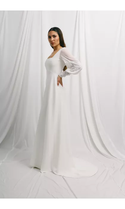 Lanterne, french vintage wedding dress