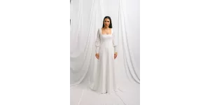 Lanterne, french vintage wedding dress