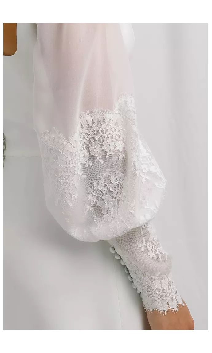 Lanterne, french vintage wedding dress