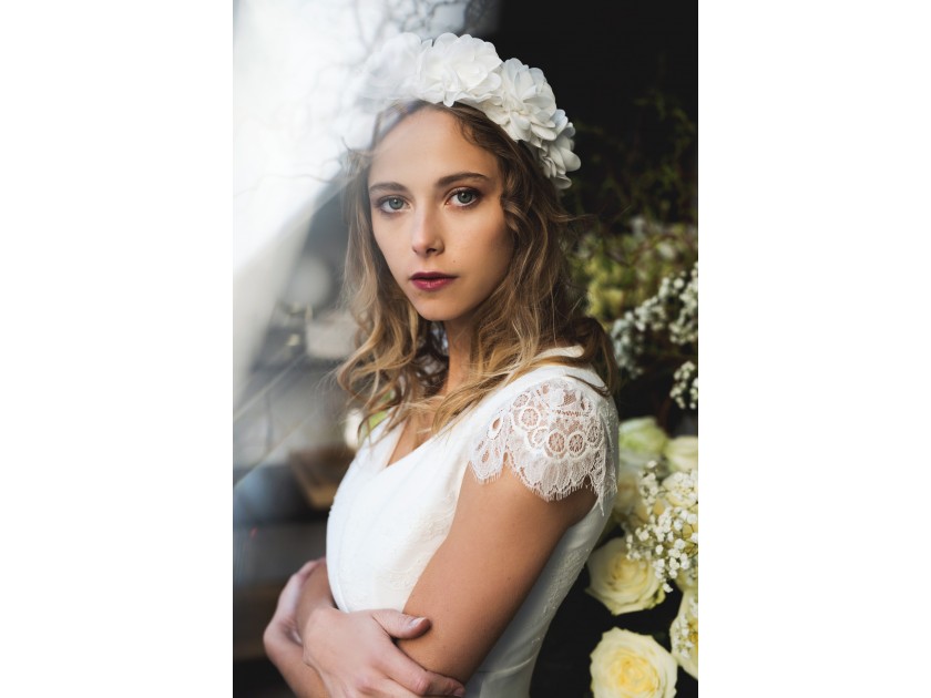 Wedding accessories, veils and jackets