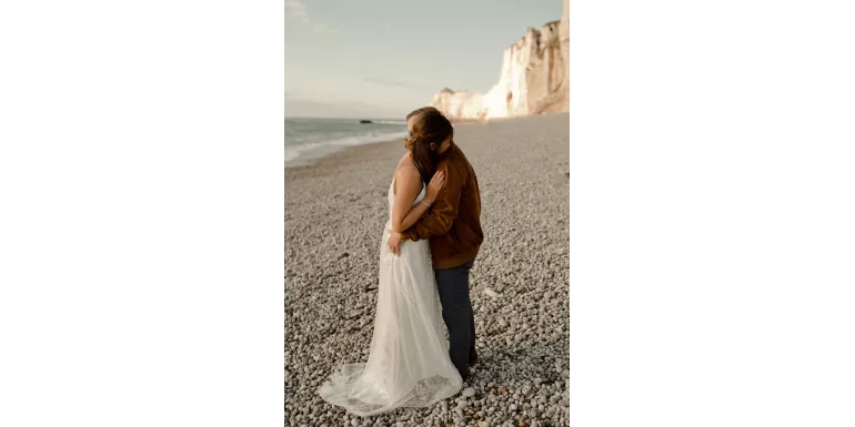 La séance d'engagement de Johanna et Benjamin