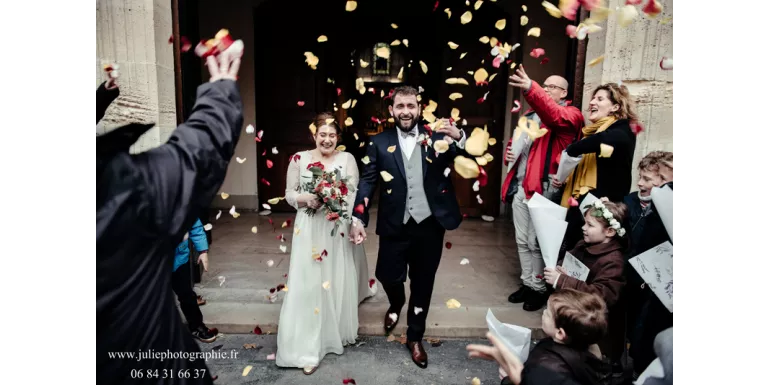 le mariage d'hiver de Juliette et Paul