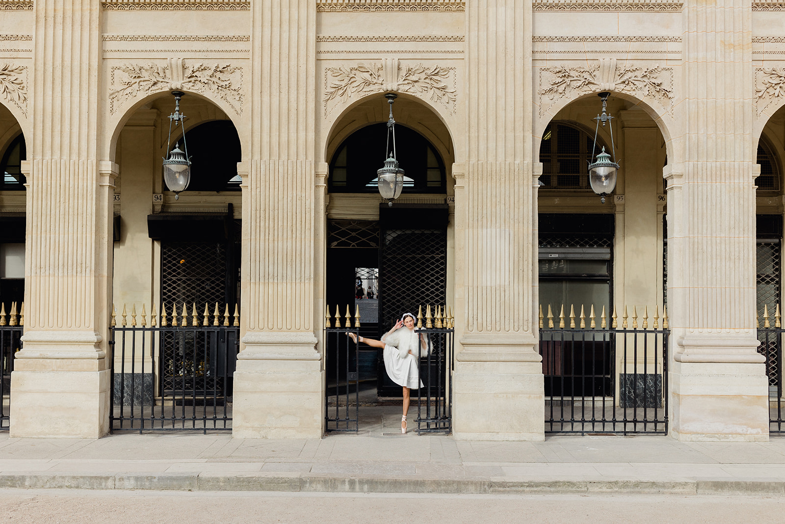 Une élève ballerine à Paris