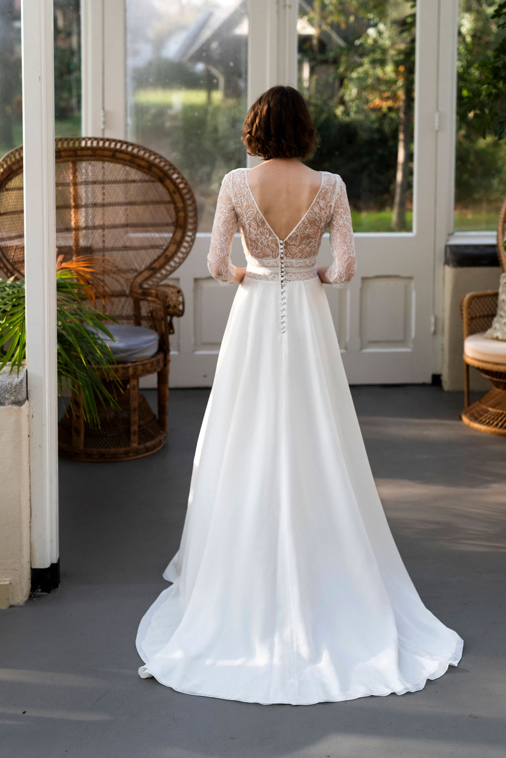 The wedding dress Merveille