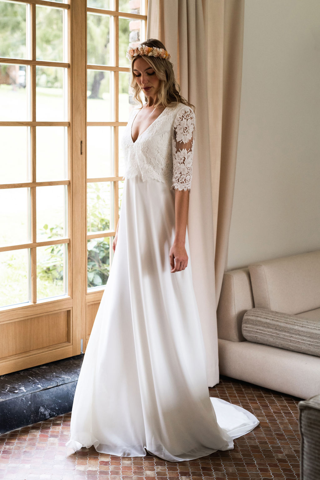 La robe de mariée Rose