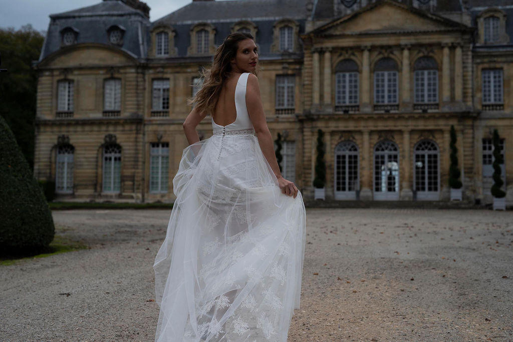 La robe de mariée pour une mariée rétro et originale