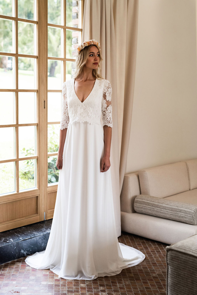 La robe de mariée Rose